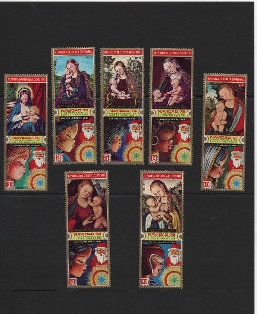 COLECCION SELLOS GUINEA ECUATORIAL DEL AÑO 1972